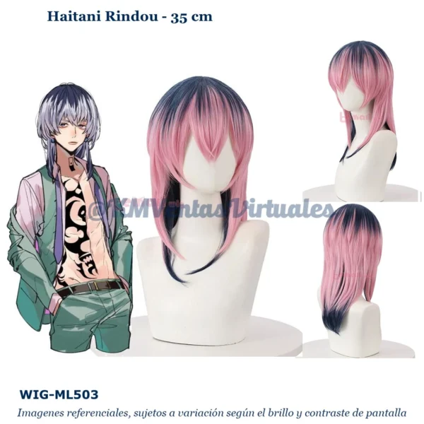 Peluca Rindou Mixto Corta (WIG-ML503)