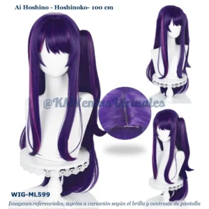 Peluca Ai Morado Larga (WIG-ML599)