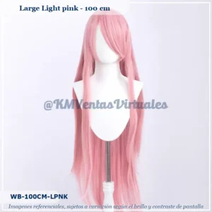 Peluca Rosado Larga (WB-100CM-LPNK)