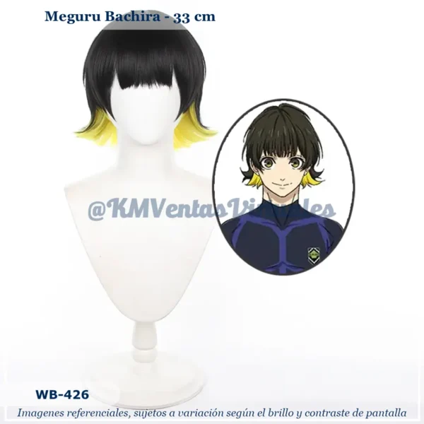 Peluca Bachira Mixto Corta (WB-426)