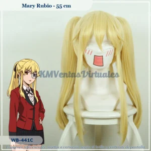 Peluca Mary Rubio Mediana (WB-441C)