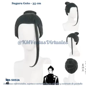 Peluca Geto Negro Corta (WB-505IA)