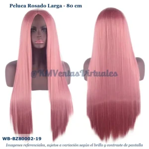 Peluca Rosado Larga (WB-BZ80002-19)