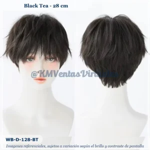 Peluca Estilo Coreano Marrón Corta (WB-D-128-BT)