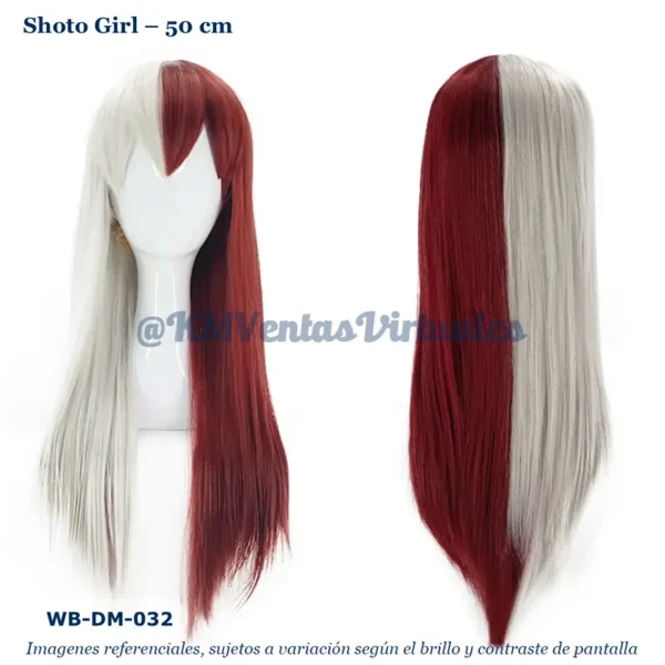 Peluca Shoto Girl Mixto Mediana (WB-DM-032)
