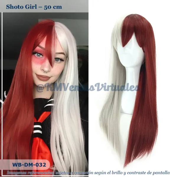 Peluca Shoto Girl Mixto Mediana (WB-DM-032) - Image 2