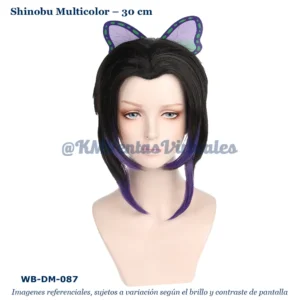 Peluca Shinobu Mixto Corta (WB-DM-087)