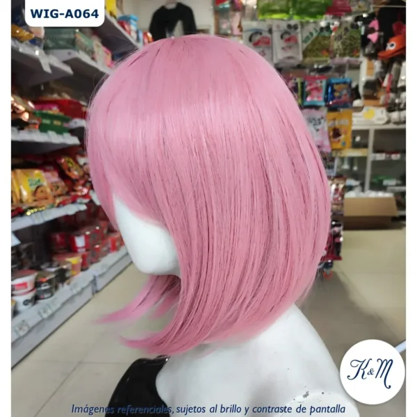 Peluca Anya Rosado Corta (WB-DM-196-2) - Image 3