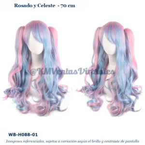 Peluca Lolita Mixto Mediana (WB-H088-01)