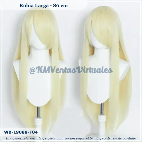 Peluca Runa  Rubio Larga (WB-L9088-F04)