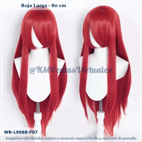 Peluca Rojo Larga (WB-L9088-F07)