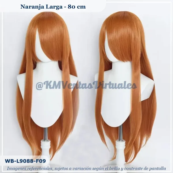 Peluca Asuka Naranja Larga (WB-L9088-F09)