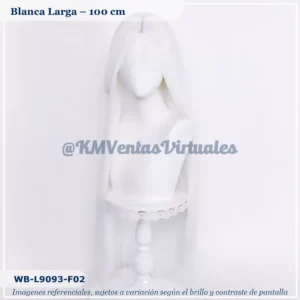 Peluca Blanco Larga (WB-L9093-F02)