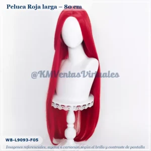 Peluca Rojo Larga (WB-L9093-F05)