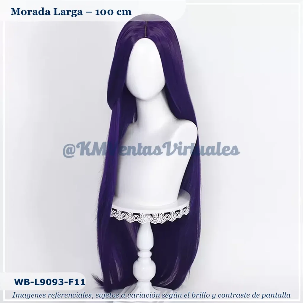 Peluca Morado Larga (WB-L9093-F11)