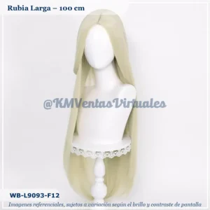 Peluca Rubio Larga (WB-L9093-F12)