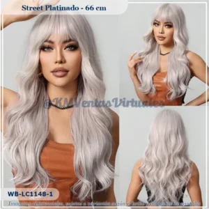 Peluca Platinado Mediana (WB-LC1148-1)