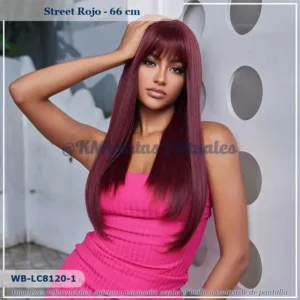 Peluca Rojo Mediana (WB-LC8120-1)