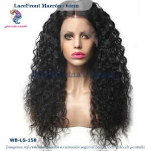 Peluca Lace Front Marrón Mediana (WB-LS-158)