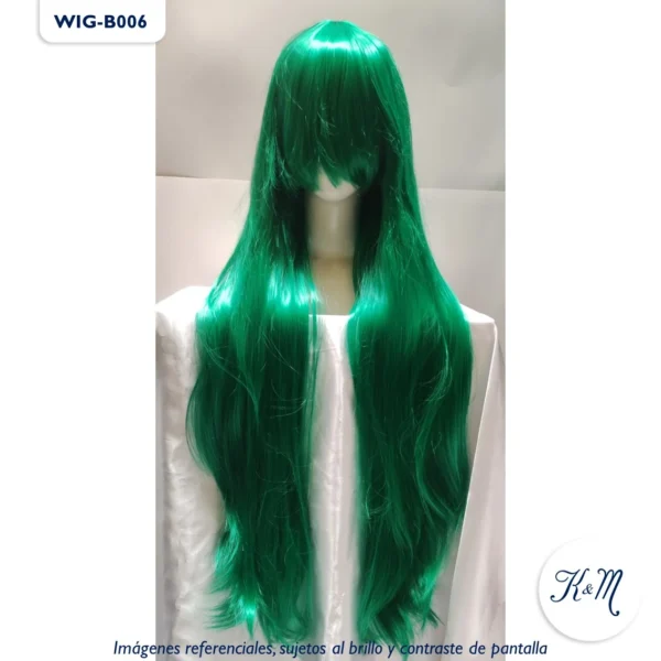 Peluca Verde Larga (WB-PL099-06) - Image 3