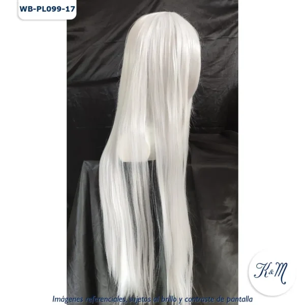 Peluca Platinado Larga (WB-PL099-17) - Image 3