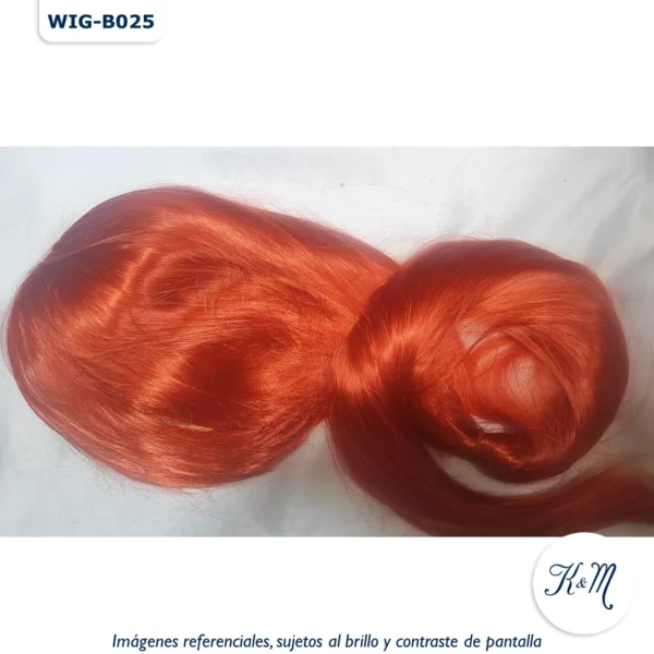 Peluca Naranja Larga (WB-PL099-25) - Image 4