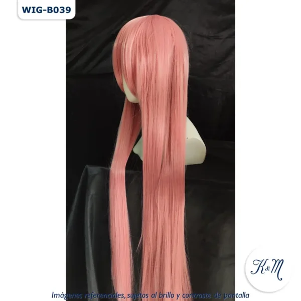 Peluca Lulipampin Rosado Larga (WB-PL099-39) - Image 3