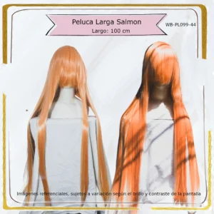 Peluca Naranja Larga (WB-PL099-44)