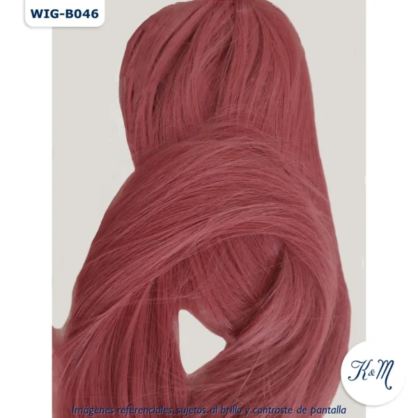 Peluca Rosado Larga (WB-PL099-46) - Image 2