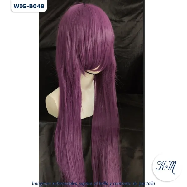 Peluca Reze Morado Larga (WB-PL099-48) - Image 2