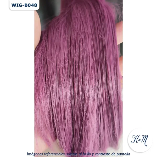 Peluca Reze Morado Larga (WB-PL099-48) - Image 3