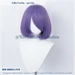 Peluca Morado Corta (WB-S8062-F29)