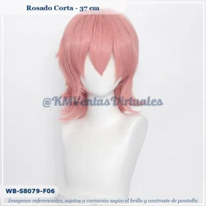 Peluca Rosado Corta (WB-S8079-F06)