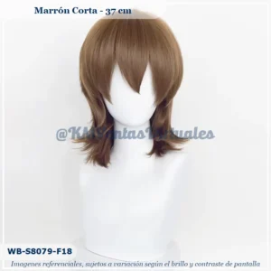 Peluca Marrón Corta (WB-S8079-F18)