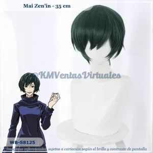 Peluca Mai Verde Corta (WB-S8125)