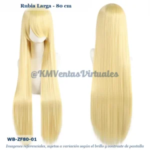 Peluca Amarillo Larga (WB-ZF80-01)
