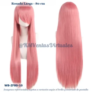 Peluca Rosado Larga (WB-ZF80-10)