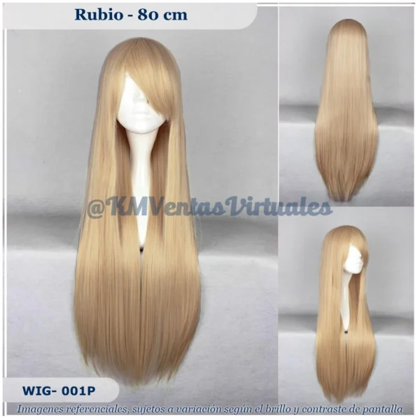 Peluca Taiga Rubio Larga (WIG-001P)