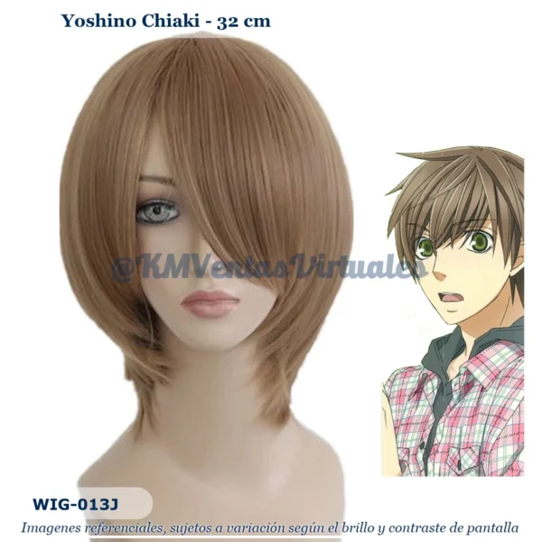 Peluca Chiaki Marrón Corta (WIG-013J)