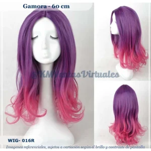 Peluca Gamora Mixto Mediana (WIG-016R)