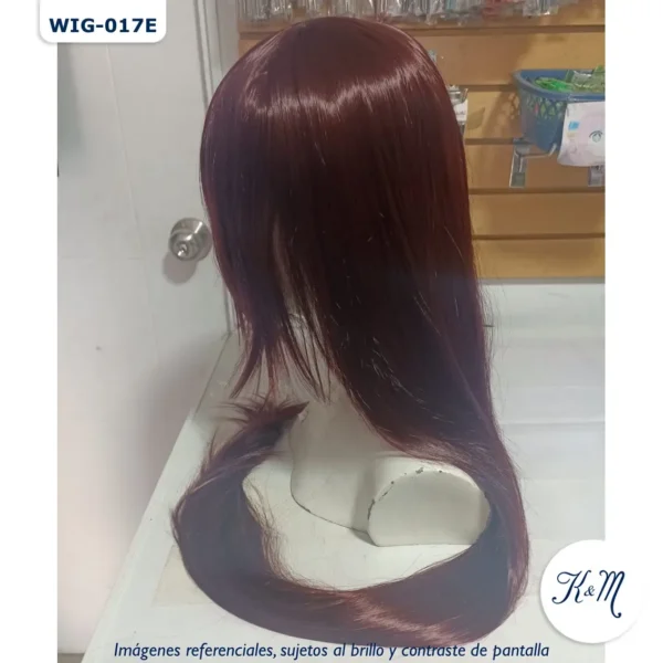 Peluca Marrón Larga (WIG-017E) - Image 3