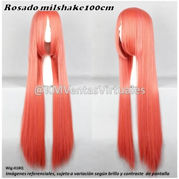 Peluca Naranja Larga (WIG-018Q)