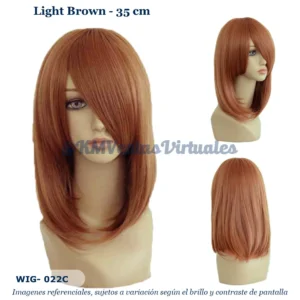 Peluca Maria Marrón Corta (WIG-022C)