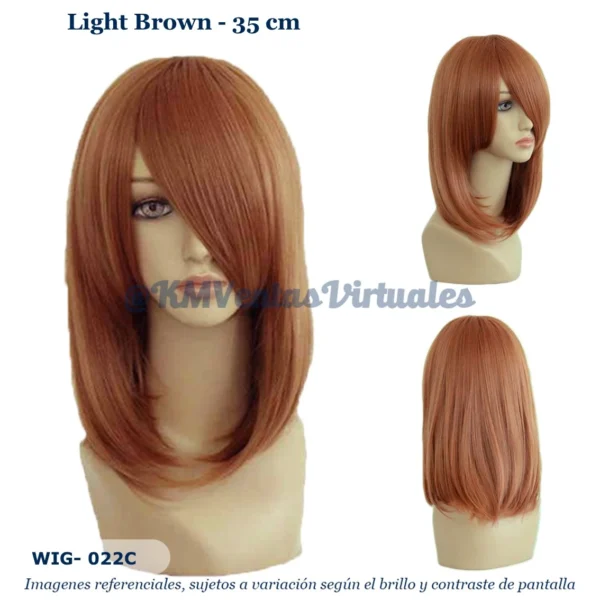 Peluca Maria Marrón Corta (WIG-022C)