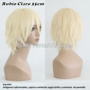 Peluca Masaomi Rubio Corta (WIG-048A)