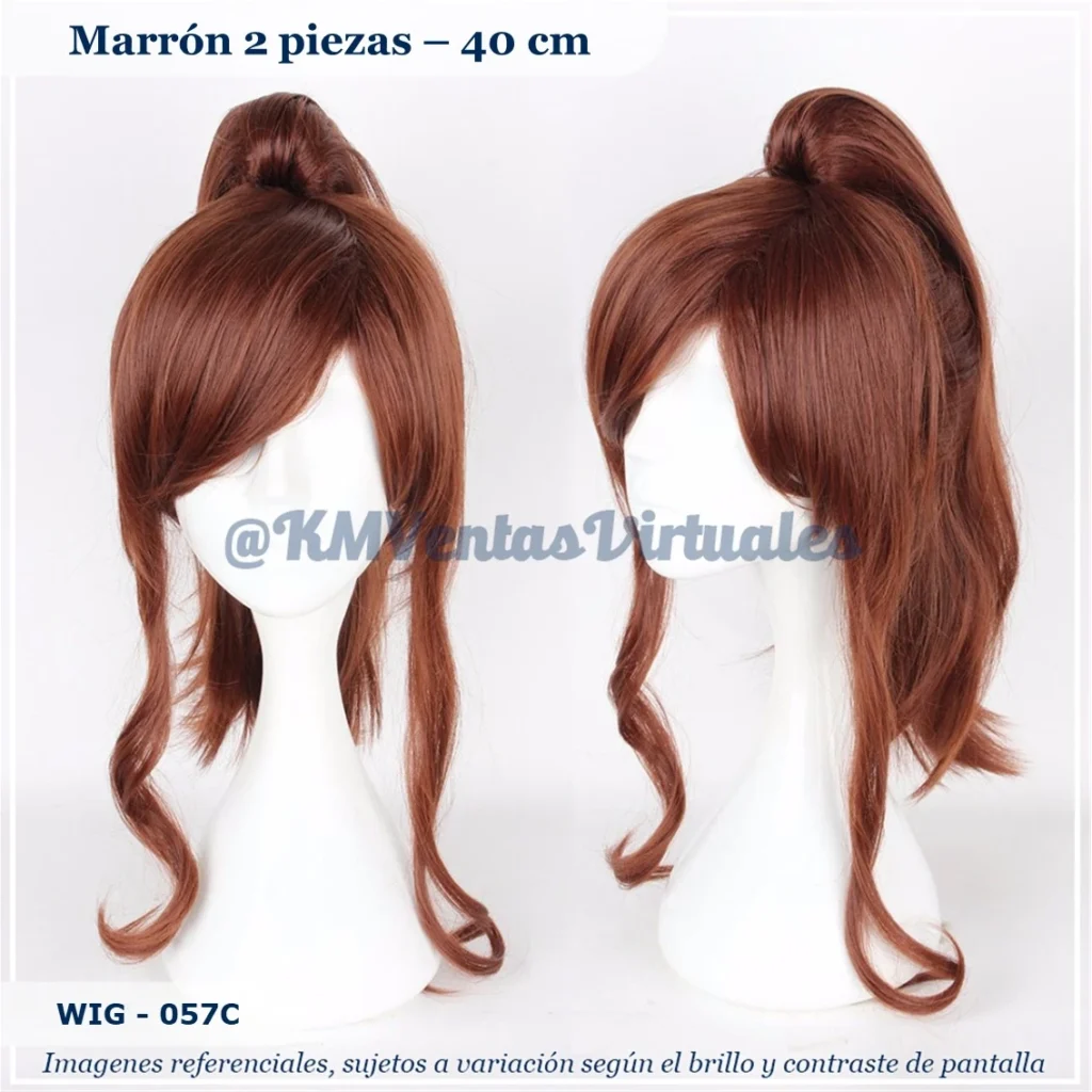 Peluca Makoto Marrón Corta (WIG-057C)