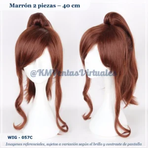 Peluca Makoto Marrón Corta (WIG-057C)