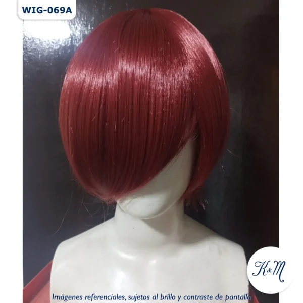 Peluca Yoh Rojo Corta (WIG-069A) - Image 2