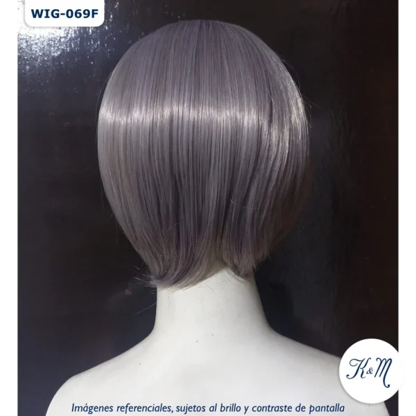 Peluca Kouichi Gris Corta (WIG-069F) - Image 4