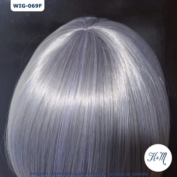 Peluca Kouichi Gris Corta (WIG-069F) - Image 5